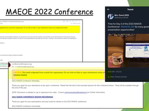 MAEOE Conference